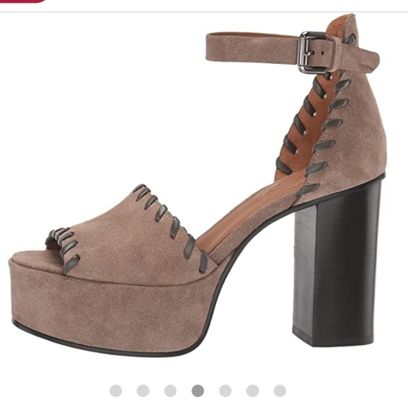 See by Chloé Platform Heels in Taupe - Picture 4 of 10